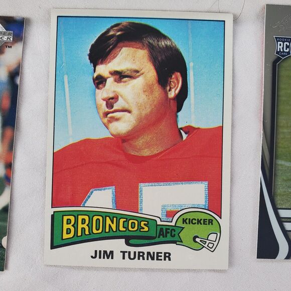 Denver Broncos 12 Card Lot NM 1975 Topps Jim Turner John Elway Surtain II RC - Picture 13 of 13